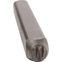 Individual Standard General Purpose Steel Hand Stamp Pieces, W, 3/32" FMT Sales Ltd