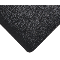 Tapis Deluxe Soft Step No 444, Rugueux, 3' x 5' x 5/8", Noir, &eacute;ponge en PVC FMT Sales Ltd