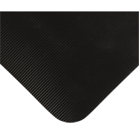 Double Duty Switchboard Mats No.720, Corrugated, 3' x 10' x 5/8", Black, PVC FMT Sales Ltd