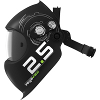 vegaview2.5 Welding Helmets, 3.94" L x 1.97" W View Area, 2.5/8 - 12 Shade Range, Black FMT Sales Ltd