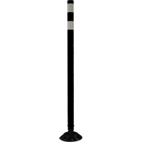 Impact Resistant Delineator, 36" H, Black FMT Sales Ltd