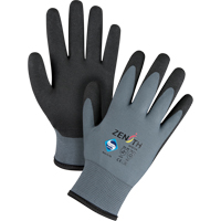 Gants enduits de premi&egrave;re qualit&eacute; ZX-30°, 10/T-Grand, R&ecirc;vetement PVC, Calibre 15, Enveloppe en Nylon FMT Sales Ltd