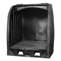 Spill Containment Sheds Without Drain, 65" L x 58" W x 69" H, 2000 lbs. Load Capacity FMT Sales Ltd