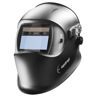 E684 Welding Helmets, 3.94" L x 1.97" W View Area, 4/9 - 13/4/5 - 9 Shade Range, Black FMT Sales Ltd