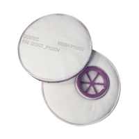 Filtre pour respirateur Diskit, Filtre contre les particules avec suppresion de vapeurs nuisibles, Vapeur organique/Filtre P100 FMT Sales Ltd