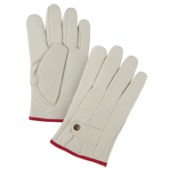 Gants de cordeur doubl&eacute;s pour l'hiver de premi&egrave;re qualit&eacute;, Petit, Paume Cuir fleur de vache, Doubleure Molleton FMT Sales Ltd
