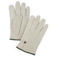 Gants de cordeur de premi&egrave;re qualit&eacute;, Moyen, Paume Cuir fleur de vache FMT Sales Ltd