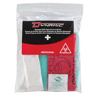 Trousse de premiers soins pour nettoyage de biorisques Dynamic, Dispositif m&eacute;dical Classe 1, Sac en plastique refermable FMT Sales Ltd