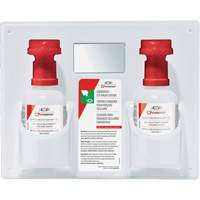 Dynamic Single-Use Eyewash Station with Isotonic Solution, Double FMT Sales Ltd