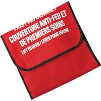 Couverture anti-feu avec sac de nylon Dynamic, Laine, 60" lo x 71" la FMT Sales Ltd