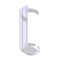 Support en plastique pour v&eacute;hicule de solution Bio Med Wash Dynamic FMT Sales Ltd
