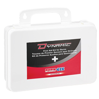 Dynamic Industrial Burn First Aid Kit, 16-unit Plastic Box, Class 2 FMT Sales Ltd