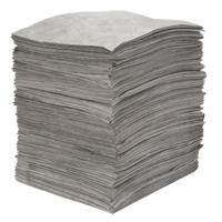 Feuilles absorbantes souffl&eacute;es de premi&egrave;re qualit&eacute;, Universel, 15" x 18", 30 gal. d'absorption FMT Sales Ltd