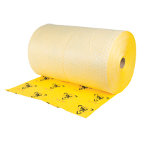 Premium Caution Rolls, Heavyweight, 150' L x 30" W, 57 gal. Absorbancy FMT Sales Ltd