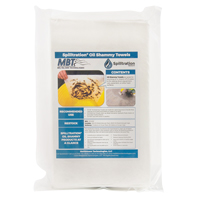 Chiffons pour l'huile Spilltration, Huile seulement, 16" x 10", 29 gal. d'absorption FMT Sales Ltd