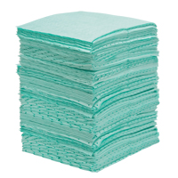 Premium Bonded Sorbent Pads, Hazmat, 15" x 18", 30 gal. Absorbancy FMT Sales Ltd