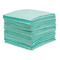 Premium Bonded Sorbent Pads, Hazmat, 15" x 18", 25 gal. Absorbancy FMT Sales Ltd