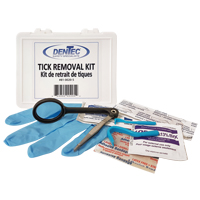 Ensemble de s&eacute;curit&eacute; contre les tiques, Dispositif m&eacute;dical Classe 1, Boîte en plastique FMT Sales Ltd