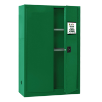 Armoire de rangement pour pesticides, 45 gal., 65" h x 43" l x 18" p FMT Sales Ltd