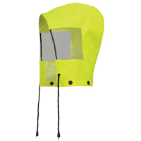 6037H Hood for Traffic Control Waterproof Safety Jacket, High Visibility Lime-Yellow, Polyester FMT Sales Ltd