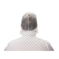 Disposable Hood, Polypropylene, White FMT Sales Ltd