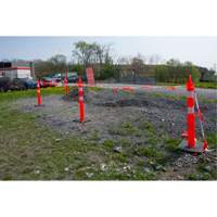 Premium Delineator Post, 42" H, Orange FMT Sales Ltd