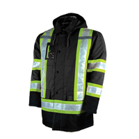 Lined Safety Parka, Black, Large FMT Sales Ltd