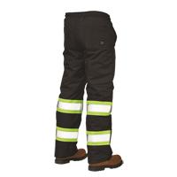 Lined Pull-On Safety Pant, Polyester, Large, Black FMT Sales Ltd