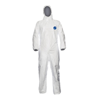 Coveralls, Medium, White, Tyvek&reg; 500 FMT Sales Ltd
