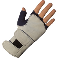 Anti-Impact Glove with Wrist Support, Cotton, Left Hand, X-Small FMT Sales Ltd