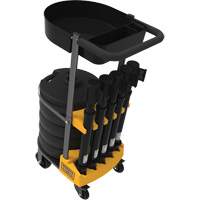 Chariot de transport avec plateau pour barri&egrave;re PLUS, 75' lo, M&eacute;tal, Noir FMT Sales Ltd