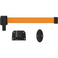 Syst&egrave;me de montage mural pour barri&egrave;re PLUS, Plastique, Fixation par vis, 15', Ruban Orange FMT Sales Ltd