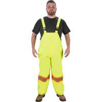 RZ1000 Rain Bib Pants, Polyester, Small, High Visibility Lime-Yellow FMT Sales Ltd