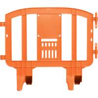 Minit Barricade, Interlocking, 49" L x 39" H, Orange FMT Sales Ltd