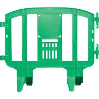 Minit Barricade, Interlocking, 49" L x 39" H, Green FMT Sales Ltd