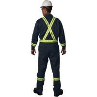Combinaison non doubl&eacute;e Westex UltraSoft, Taille Grand (grande taille), Bleu marine, 12,4 cal/cm2 FMT Sales Ltd