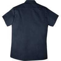 Chemise de travail &agrave; manches courtes en tissu crois&eacute;, Hommes, 4T-Grand, Bleu marine FMT Sales Ltd