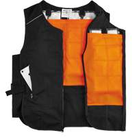 Chill-Its&reg; 6260 Lightweight Phase Change Cooling Vest with Packs, Small/Medium, Black FMT Sales Ltd