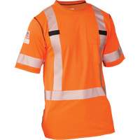 T-shirt &agrave; manches courtes haute visibilit&eacute; Polartec Power Grid, Polyester, Petit, Orange FMT Sales Ltd