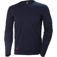 Lifa&reg; Max Moisture-Wicking Crewneck Undershirt, Men's, X-Small, Navy Blue FMT Sales Ltd