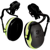 Peltor X Series X4 Earmuffs, Cap Mount, 26 NRR dB FMT Sales Ltd