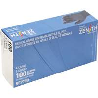 Gants jetables de calibre m&eacute;dical r&eacute;sistants &agrave; la perforation, T-Grand, Nitrile, 5 mils, Sans poudre, Noir, Classe 2 FMT Sales Ltd