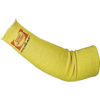 Manchons tubulaire 1 &eacute;paisseur, Kevlar, 10", ANSI niveau 3/ASTM F-1790, Jaune FMT Sales Ltd