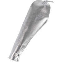 Welder's Heat Resistant Sleeves, 18", Aluminized Kevlar&reg;, Silver FMT Sales Ltd