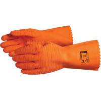 Gants r&eacute;sistants aux produits chimiques Chemstop, Taille 8, 12" lo, Latex, Doublure en Jersey de coton FMT Sales Ltd