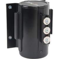 Wall Mount Barrier with Magnetic Tape, Steel, Screw Mount, 12', Black Tape FMT Sales Ltd