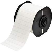 B33 Series Repositionable Adhesive Labels, Vinyl, 1" L x 0.5" H, White FMT Sales Ltd
