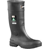 Slip Resistant Boots, Rubber, Steel Toe, Size 9 FMT Sales Ltd