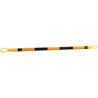 Retractable Cone Bar, 7'2" Extended Length, Black/Yellow FMT Sales Ltd