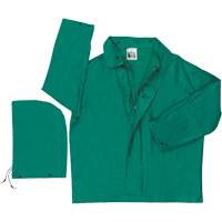 Imperm&eacute;able avec limite dinflammabilit&eacute; Dominator, Polyester/PVC, Grand, Vert FMT Sales Ltd